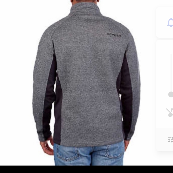 Spyder Half Zip Gait Jacket - Picture 4 of 9